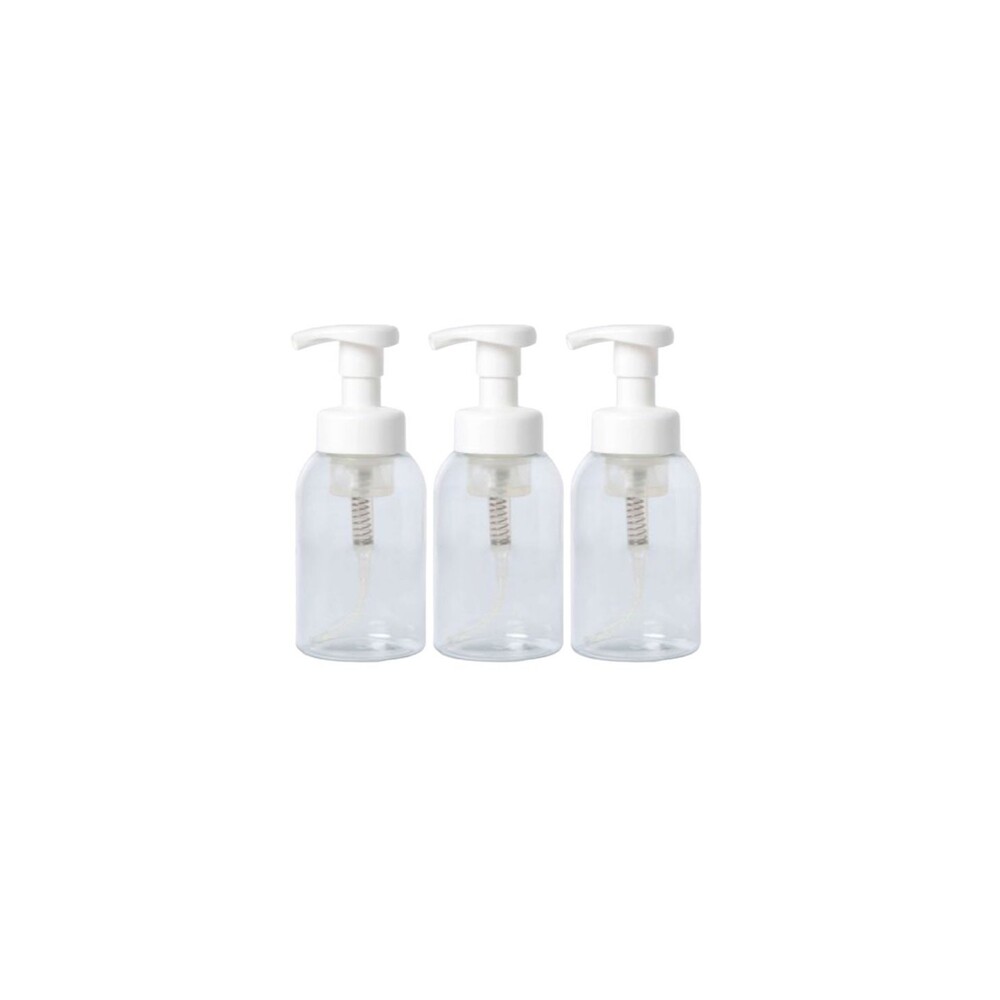 Foaming Soap Bottles Set of 3 New Plastic Foaming Soap Bottles Refill Soap